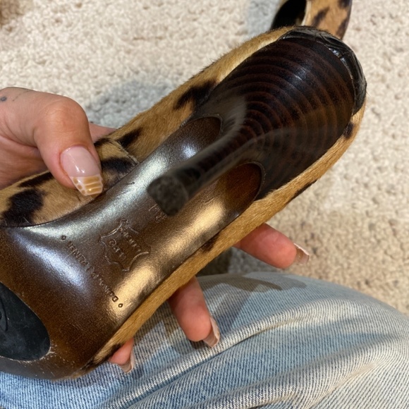 SOLD DONALD PLINER Calf hair heels - Picture 5 of 5